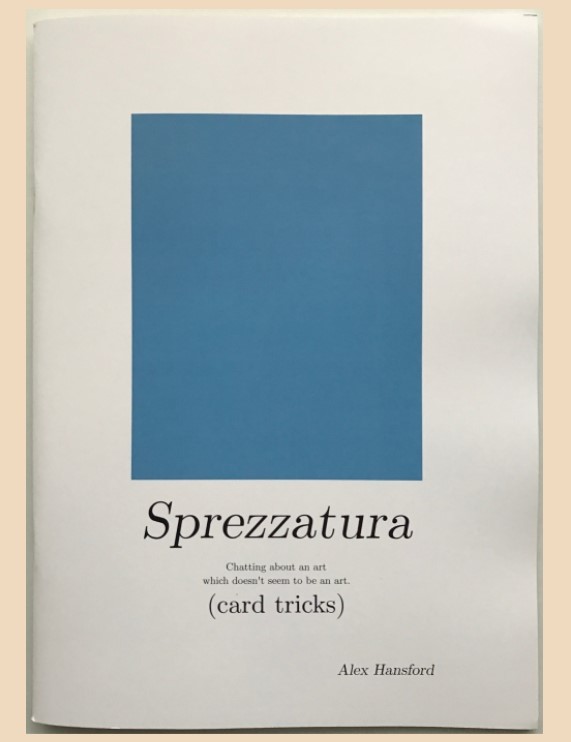 The Art of not giving a Fuck; Sprezzatura by Alex Hansford - Click Image to Close